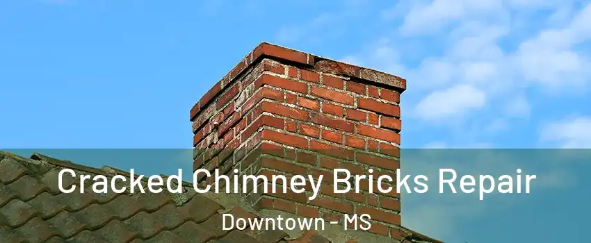 Cracked Chimney Bricks Repair Downtown - MS