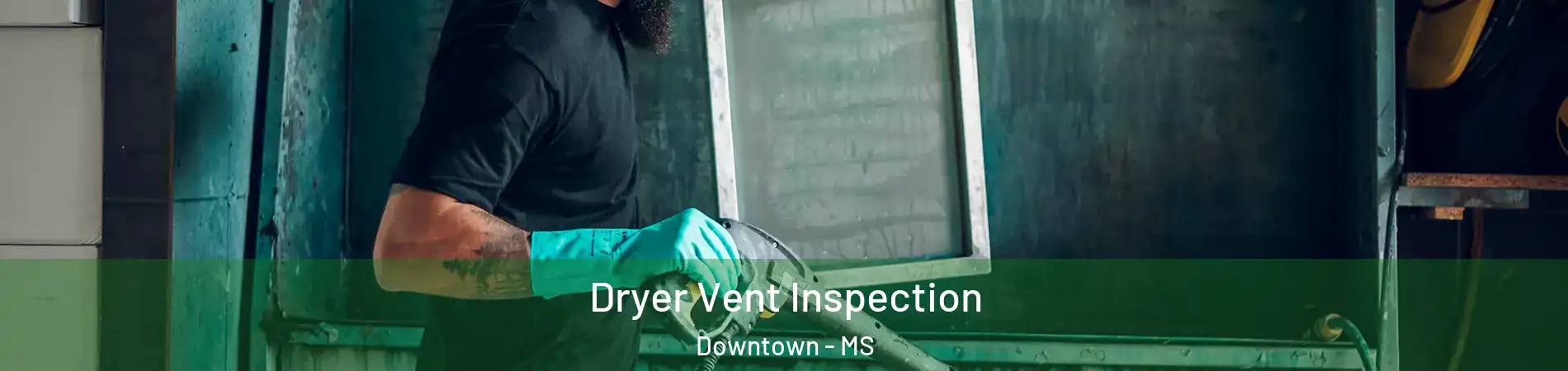 Dryer Vent Inspection Downtown - MS