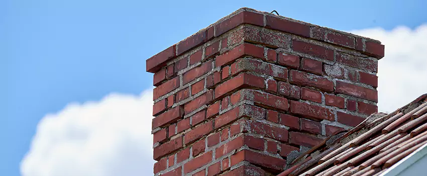 Brick Chimney Flue Installation in Downtown, MS