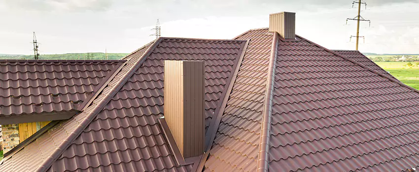 Residential Chimney Flashing Restoration in Downtown, MS