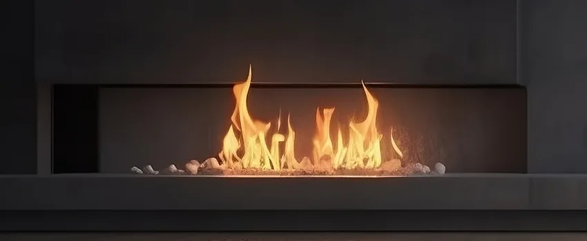 B-Vent Gas Fireplace Installation in Downtown, MS