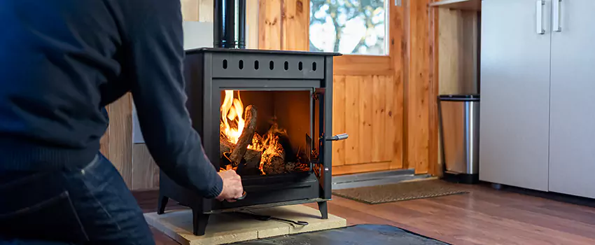 Open Hearth Wood Fireplace Installation in Downtown, MS