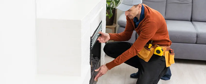 Cost of Fireplace Door Installation Service in Downtown, Mississippi