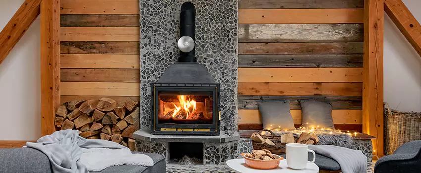 Thelin Hearth Products Direct Vent Gas Stove Fireplace Inspection in Medgar Evers Historic District, Mississippi