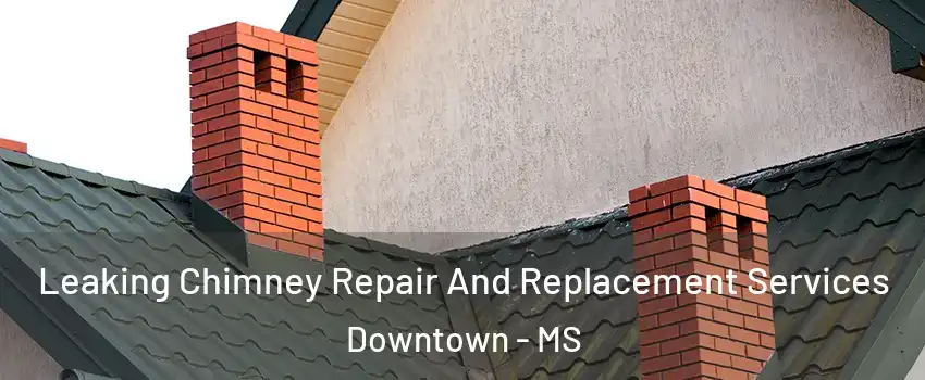 Leaking Chimney Repair And Replacement Services Downtown - MS