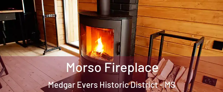 Morso Fireplace Medgar Evers Historic District - MS