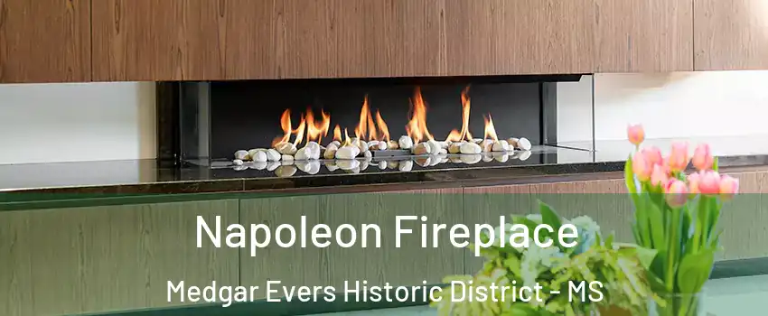 Napoleon Fireplace Medgar Evers Historic District - MS