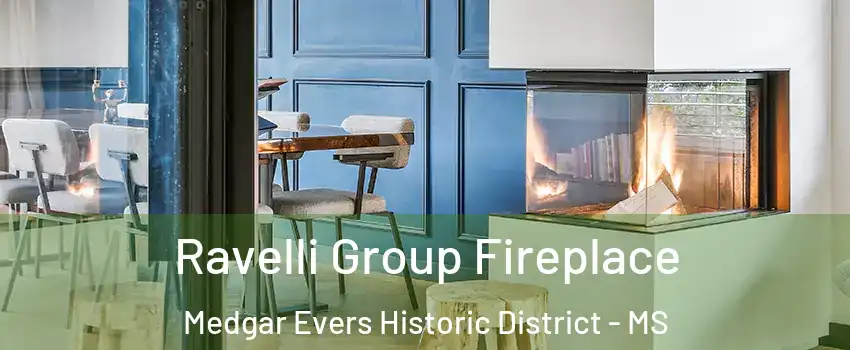 Ravelli Group Fireplace Medgar Evers Historic District - MS