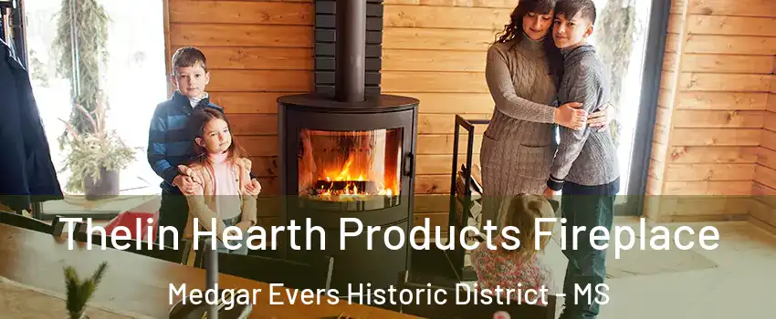 Thelin Hearth Products Fireplace Medgar Evers Historic District - MS